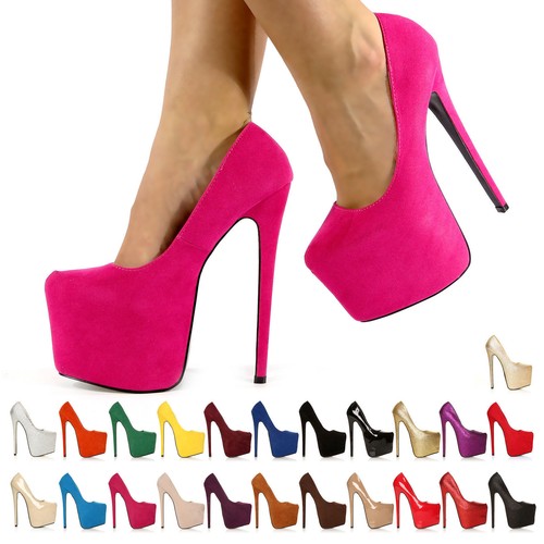 Womens stiletto platform high - stiletto,