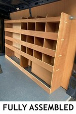 Vauxhall Movano Van Shelving Racking MWB Plywood System Tool Storage Unit 