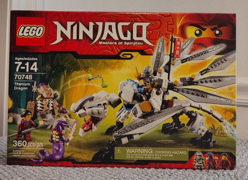 Lego ninjago titanium - ninjago:, dragon
