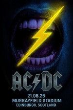 AC/DC Concert Poster