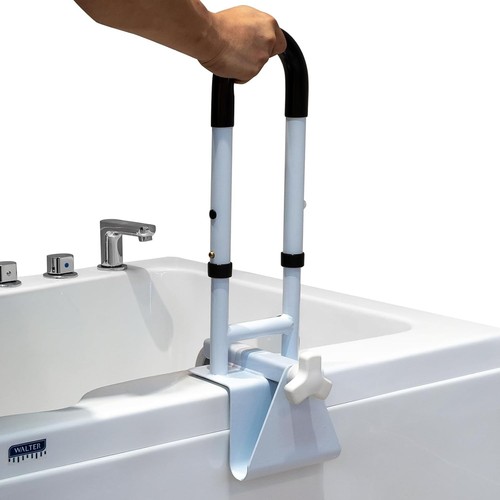 Padded adjustable bathtub grab - adjustable,