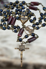 Sacred Bleeding Heart & Virgin