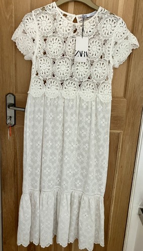 Zara white crochet lace - zara,