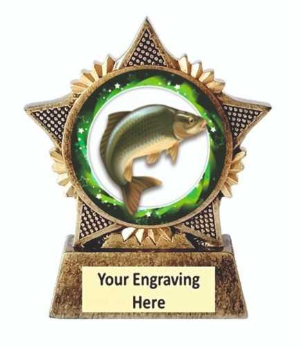 Fishing carp trophy star - carp, 90mm