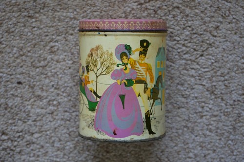 Vintage quality street tin - vintage,