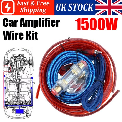 1500w 8ga car amplifier wire - 8ga,