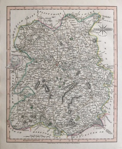1809 antique map - 1809, map;