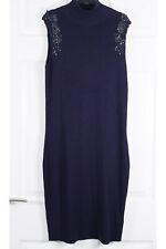 Belle Vere Notte Womens Midi Dress Knitted Size S r1260
