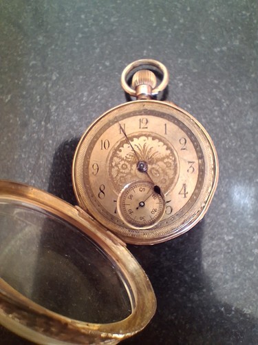 14k solid gold - swiss, pocket