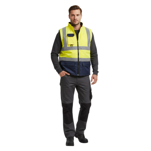 Body warmer vis high - hi,