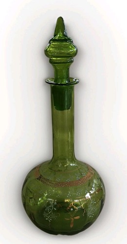 Antique handblown bohemian - antique,