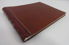 Vintage Photo Album Real Leather Handmade Multi Fit 25 Large Pages Wedding Birth