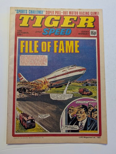 Tiger and speed comic - speed,