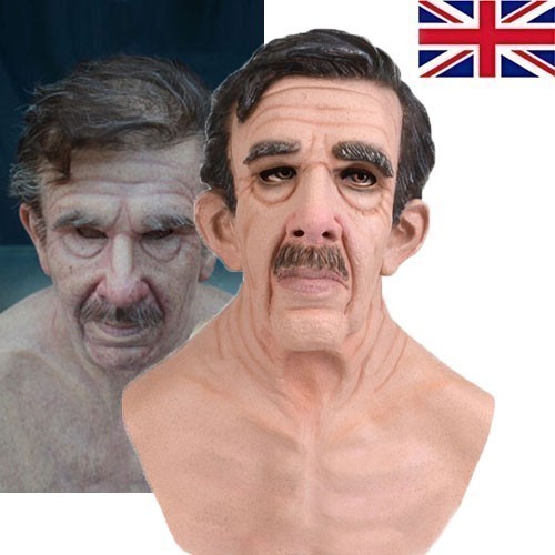 Realistic latex face mask - realistic,