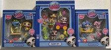 LITTLEST PETSHOP  BUNDLE of 3 SETS ( 7 Pets ) PLUS ASSOCIATED ACCESSORIES.