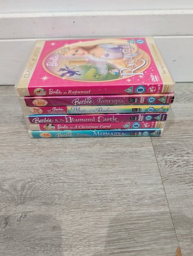 Barbie movie dvds bundle - bundle, x6