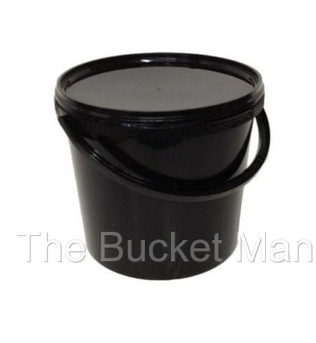 Ltr litre black plastic - x,