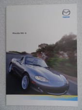 Mazda MX5 2004 brochure : 1.6i