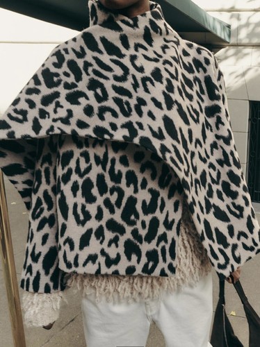Bnwt zara leopard animal - leopard, print