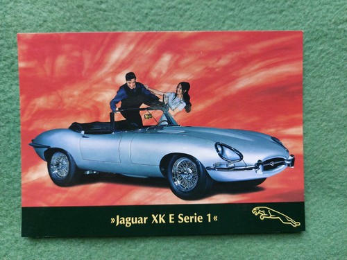 Postcard jaguar type series - e-type,