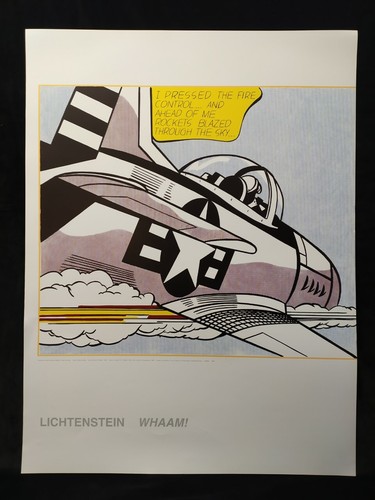 Whaam 1963 poster roy - whaam!, by
