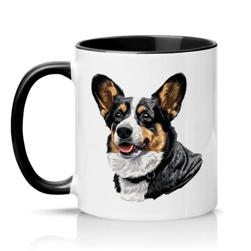 Tricolor cardigan welsh corgi - cardigan,