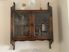 Wooden Glass Wall Cabinet