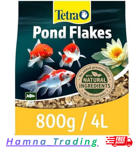 Complete pond fish flake - fish, food