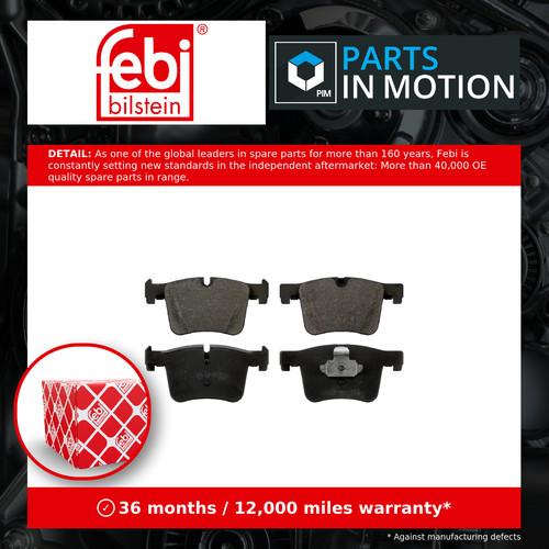 Brake pads set fits - brake,