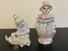 Clown Figures / Ornaments Lusterware