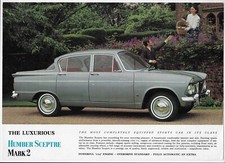 1967 Humber Sceptre (Mark 2, 1725 c.c.) car leaflet