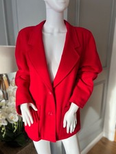 DAKS Wool Blazer Coat Size 14
