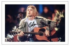 Kurt cobain signed - cobain, photo