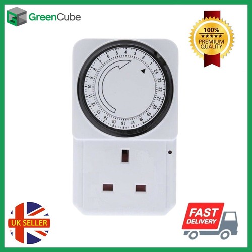Hour plug compact - 24, plug-in