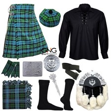 Scottish Men's 11 Pieces Fur