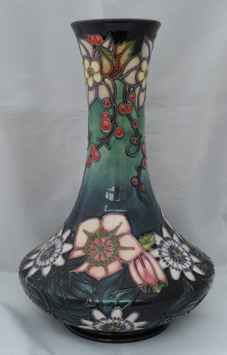 Moorcroft carousel vase - moorcroft,