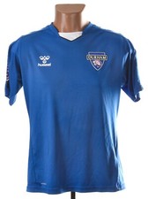 DURHAM ENGLAND 2010'S HOME FOOTBALL SHIRT HUMMEL SIZE XS #16