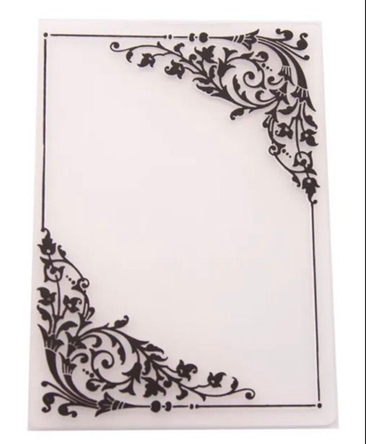 Embossing folder 4 - folder, 6"