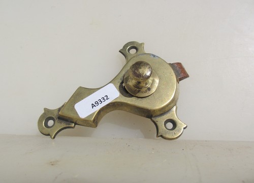 Antique brass sprung lock old - antique,