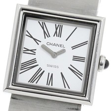 CHANEL Mademoiselle White Dial