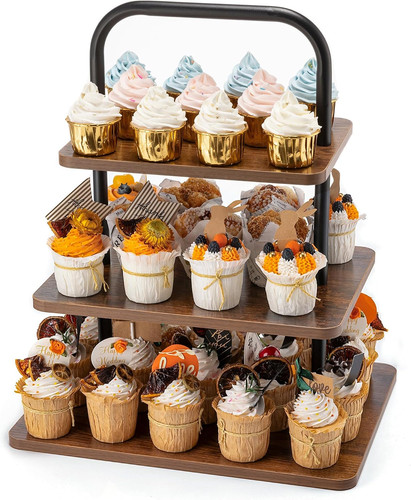 Wooden cupcake stand tier - stand,,