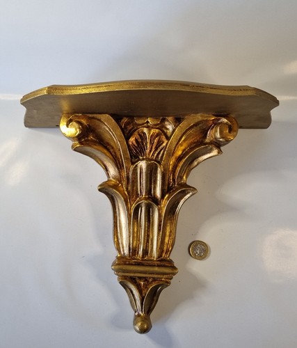 Vintage ornate gold wood - ornate,