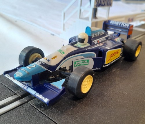 Scalextric benetton renault - scalextric,