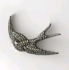 Sweetheart Brooch swallow bird