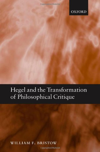 Hegel and the - , transformation