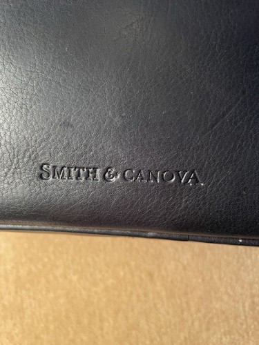 Smith and canova black leather - and,