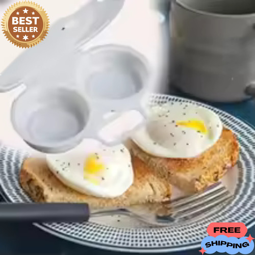Microwave egg poacher - egg,