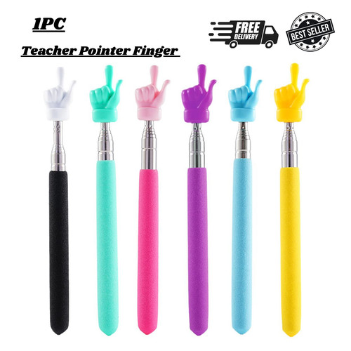 Retractable finger pointer - retractable,