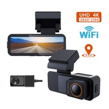 4K/2160P Car Wireless Dash Cam Camera WiFi GPS Video Recorder DVR View 140°