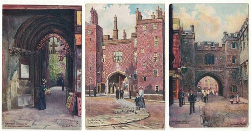 Tuck postcards old london - tuck's,